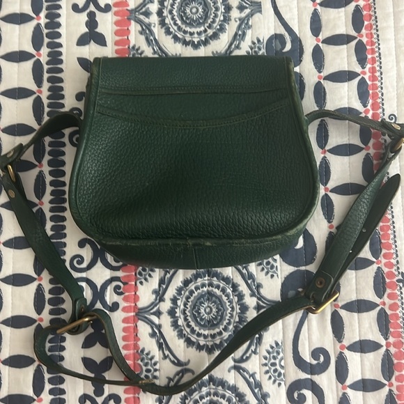 Vintage Dooney & Bourke leather and suede satchel - Picture 5 of 5